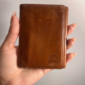Christian Dior vintage Leather Tri Fold Wallet